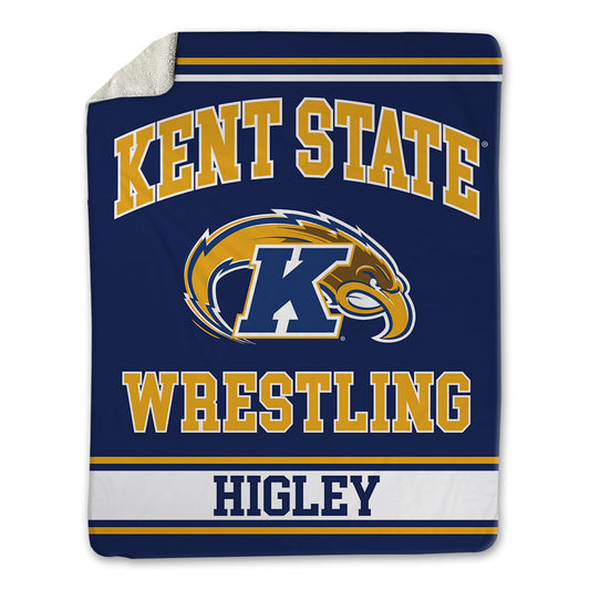 Kent State - NCAA Wrestling : Mason Higley - Blanket-0