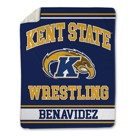 Kent State - NCAA Wrestling : Adan Benavidez - Blanket-0