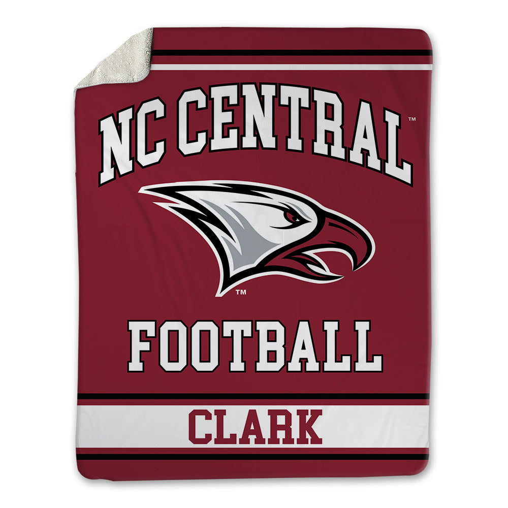 NCCU - NCAA Football : Tyler Clark - Blanket-0