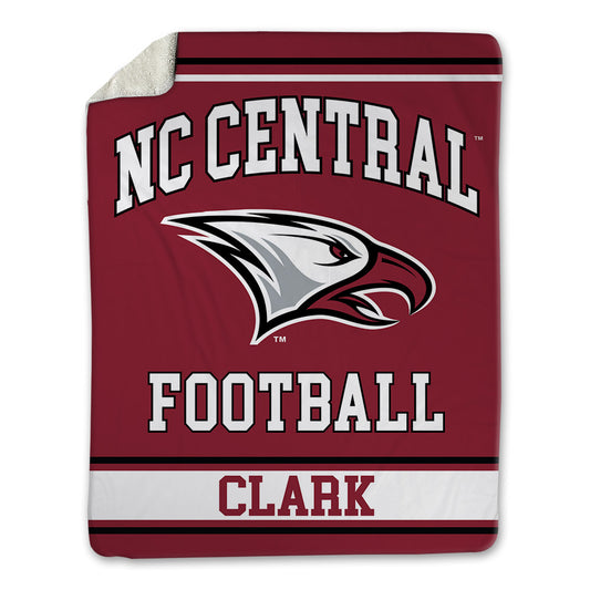 NCCU - NCAA Football : Tyler Clark - Blanket-0