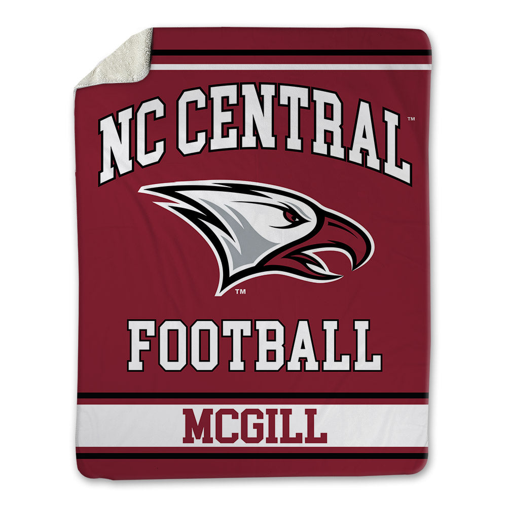 NCCU - NCAA Football : Jordan McGill - Blanket-0