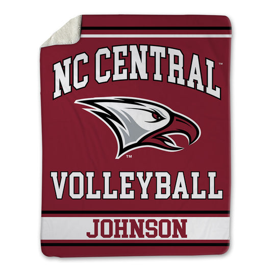 NCCU - NCAA Women's Volleyball : Amarah Johnson - Blanket-0