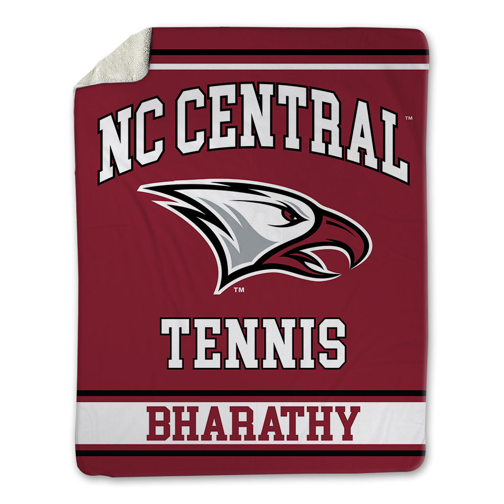 NCCU - NCAA Men's Tennis : Naresh Mithran Bharathy - Blanket-0