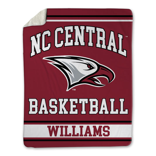 NCCU - NCAA Women's Basketball : Taylor Williams - Blanket-0