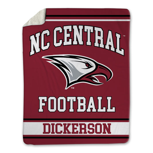 NCCU - NCAA Football : CJ Dickerson - Blanket-0