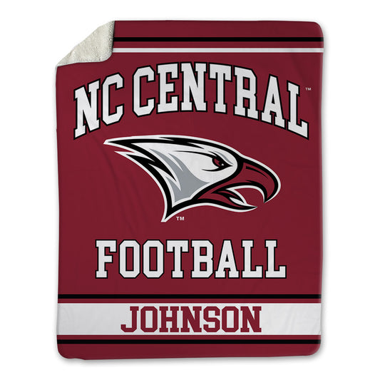NCCU - NCAA Football : Thomas Johnson - Blanket-0