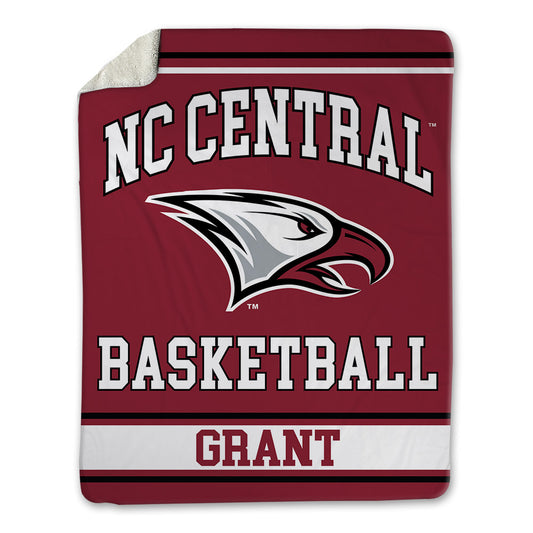 NCCU - NCAA Women's Basketball : Aaliyah Grant - Blanket-0