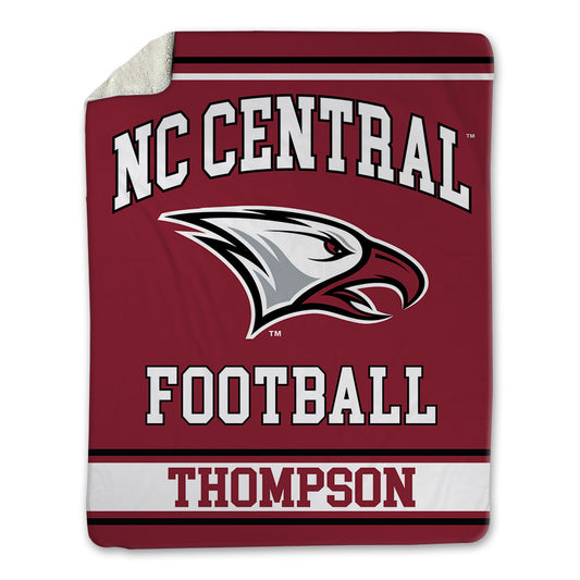 NCCU - NCAA Football : Khareem Thompson - Blanket-0