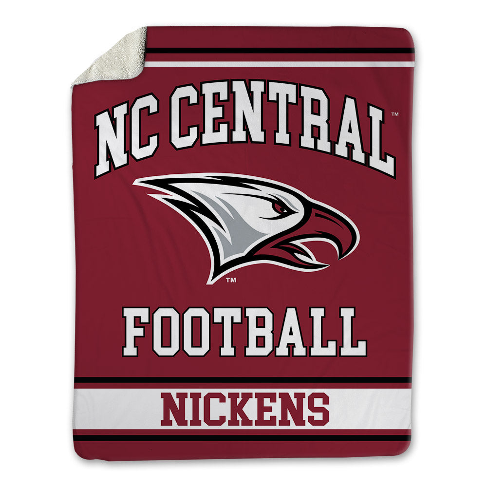 NCCU - NCAA Football : Andrew Nickens - Blanket-0