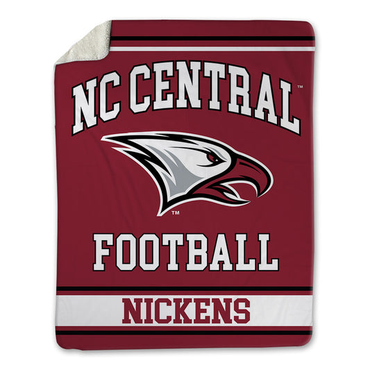 NCCU - NCAA Football : Andrew Nickens - Blanket-0