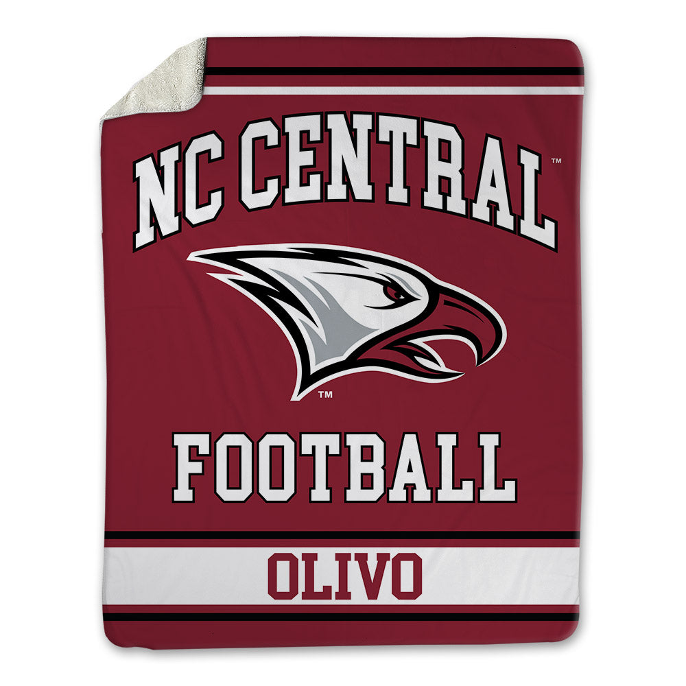 NCCU - NCAA Football : Adrian Olivo - Blanket-0