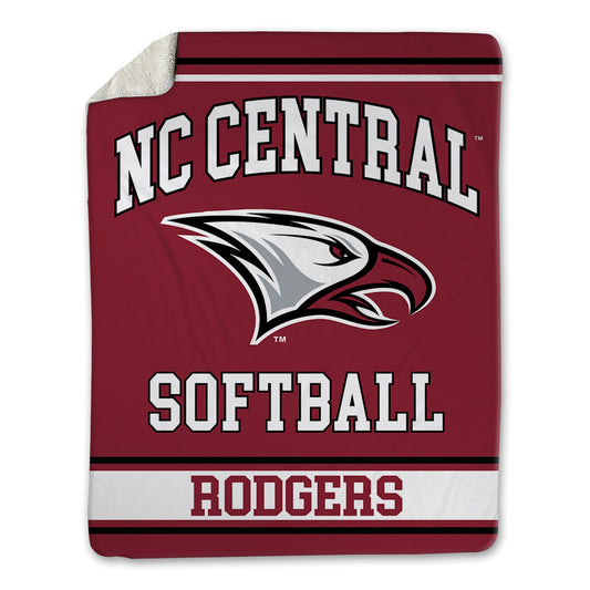 NCCU - NCAA Softball : Nyla Rodgers - Blanket-0