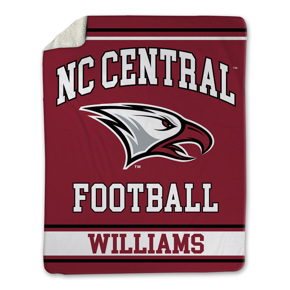 NCCU - NCAA Football : Ta'Ron Williams - Blanket-0