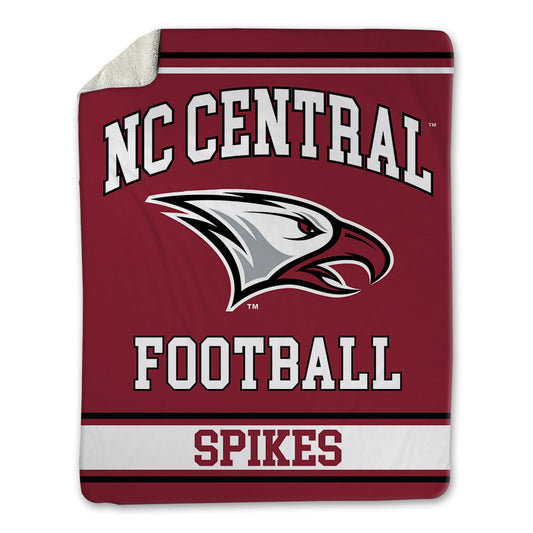 NCCU - NCAA Football : Chauncey Spikes - Blanket-0