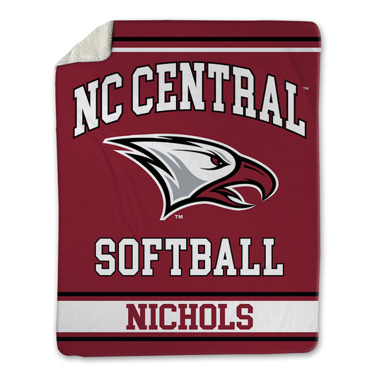 NCCU - NCAA Softball : Takia Nichols - Blanket-0