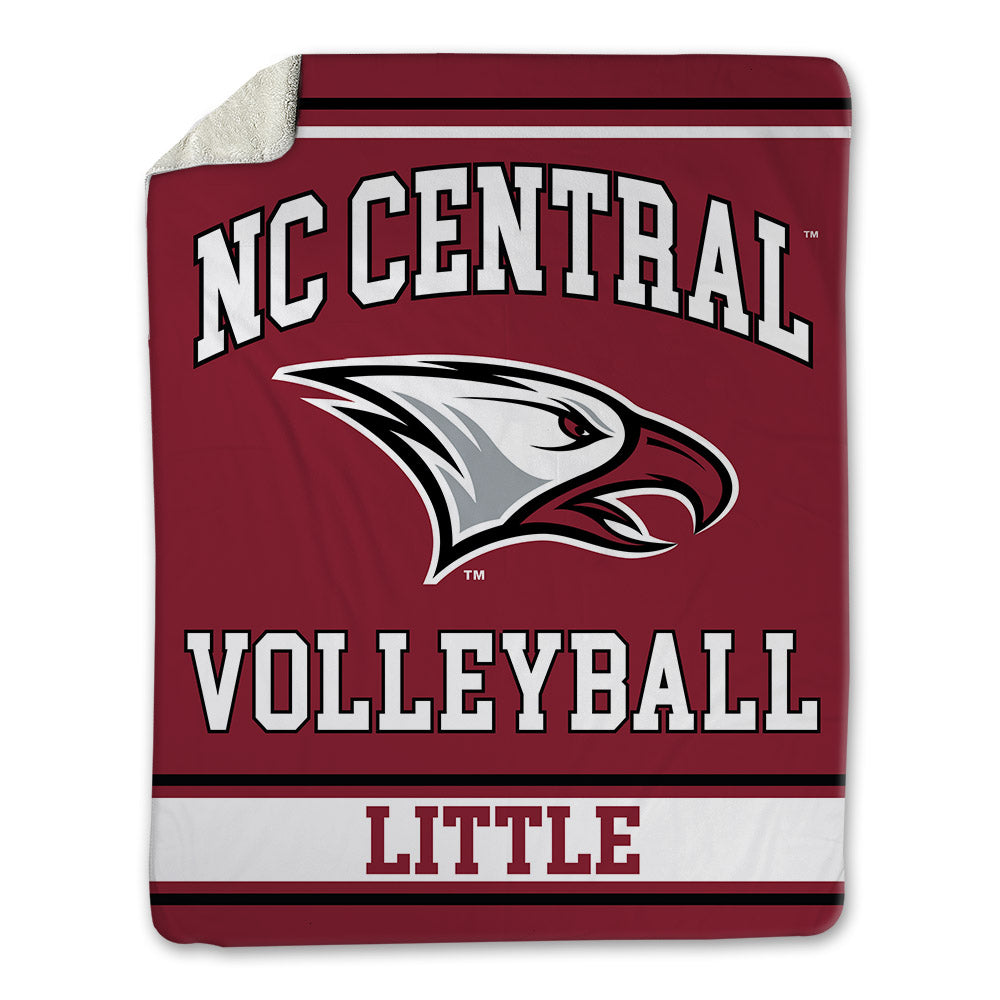 NCCU - NCAA Women's Volleyball : Tayah Little - Blanket-0