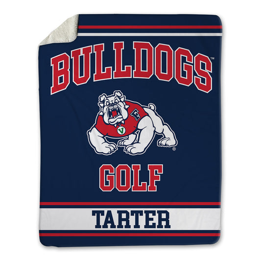 Fresno State - NCAA Men's Golf : Zackary Tarter - Blanket-0