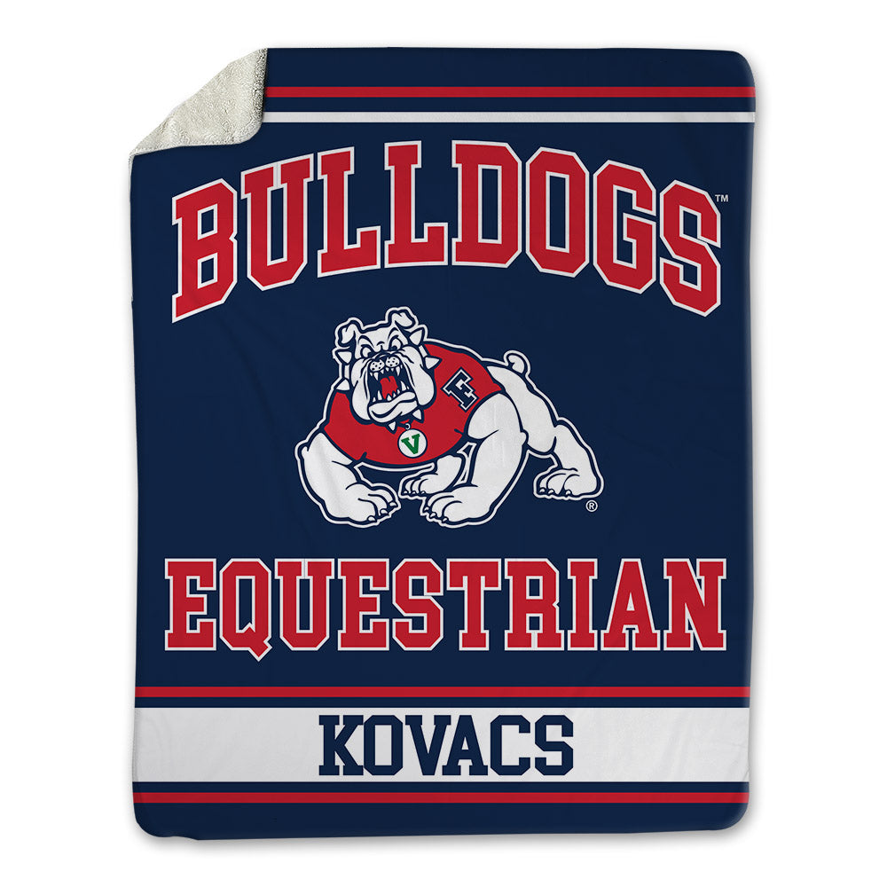 Fresno State - NCAA Equestrian : Julianna Kovacs - Blanket-0