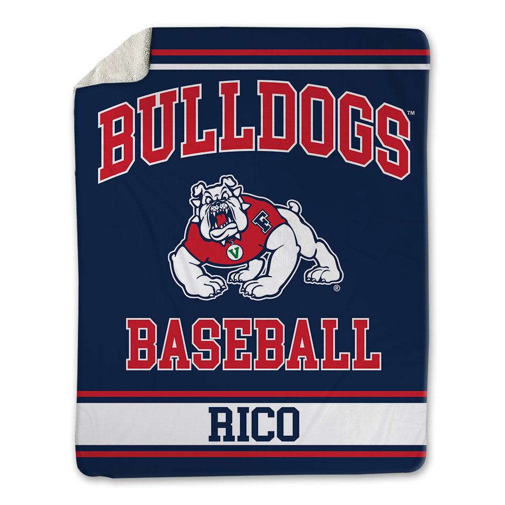 Fresno State - NCAA Baseball : Bo Rico - Blanket-0