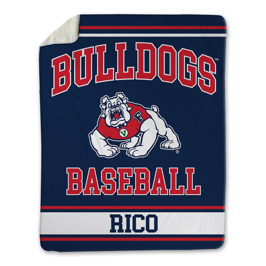 Fresno State - NCAA Baseball : Bo Rico - Blanket-0