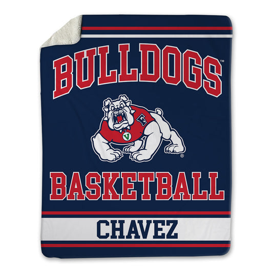Fresno State - NCAA Women's Basketball : Morelia Chavez - Blanket-0