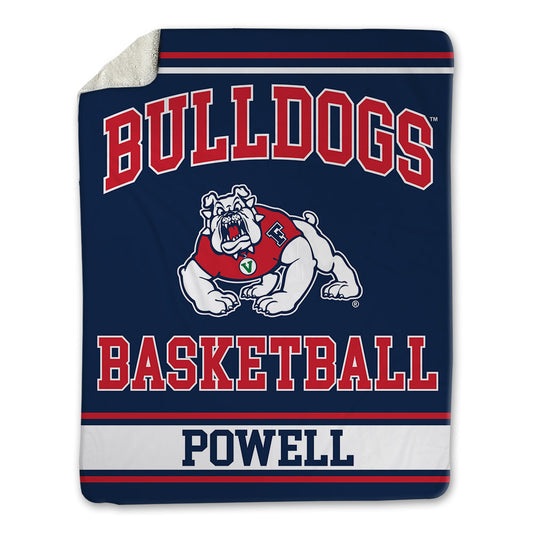 Fresno State - NCAA Women's Basketball : Danae Powell - Blanket-0