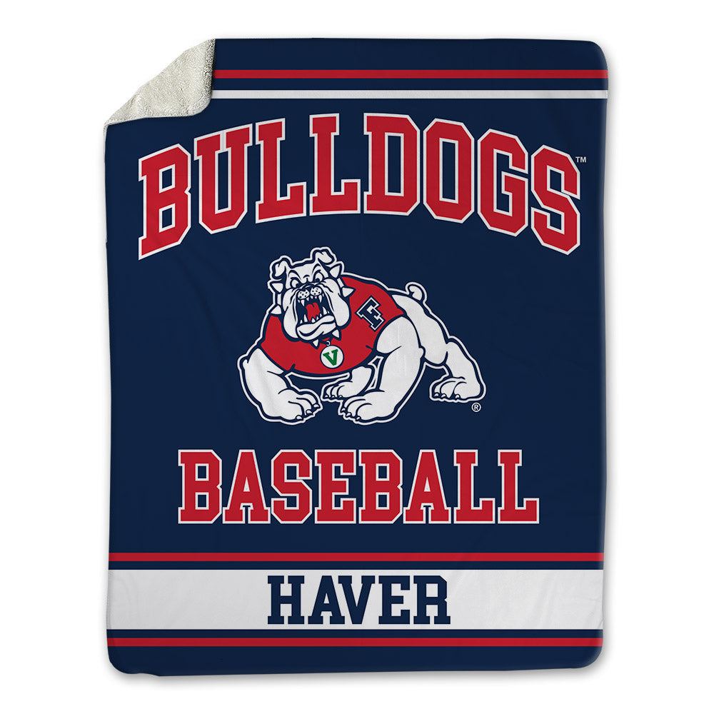 Fresno State - NCAA Baseball : Jordan Haver - Blanket-0