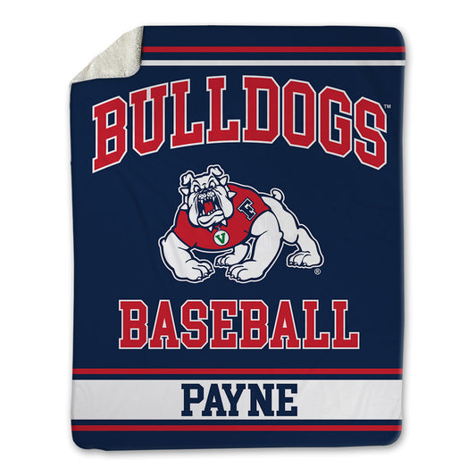 Fresno State - NCAA Baseball : Ethan Payne - Blanket-0