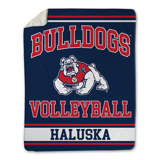 Fresno State - NCAA Women's Volleyball : Addison Haluska - Blanket-0
