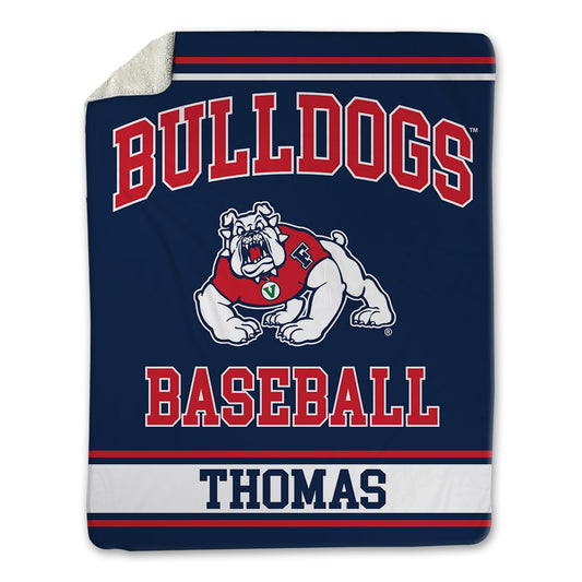 Fresno State - NCAA Baseball : Brandon Thomas - Blanket-0