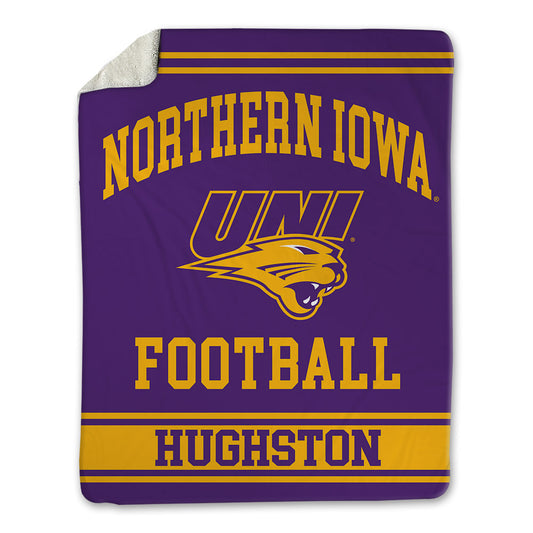 Northern Iowa - NCAA Football : Briggs Hughston - Blanket-0