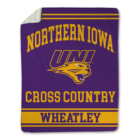 Northern Iowa - NCAA Women's Cross Country : Meghan Wheatley - Blanket-0