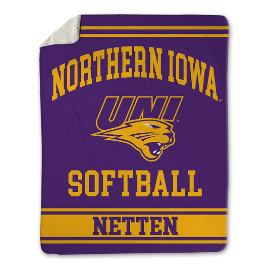 Northern Iowa - NCAA Softball : Finley Netten - Blanket-0
