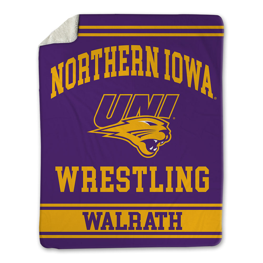 Northern Iowa - NCAA Wrestling : C.J. Walrath - Blanket-0