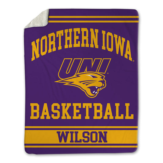 Northern Iowa - NCAA Men's Basketball : Jalen Wilson - Blanket-0