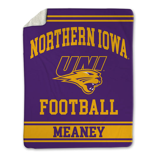 Northern Iowa - NCAA Football : Gabe Meaney - Blanket-0