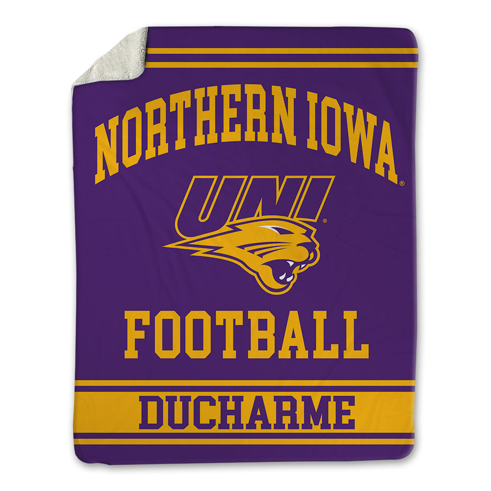 Northern Iowa - NCAA Football : Aidan Ducharme - Blanket-0