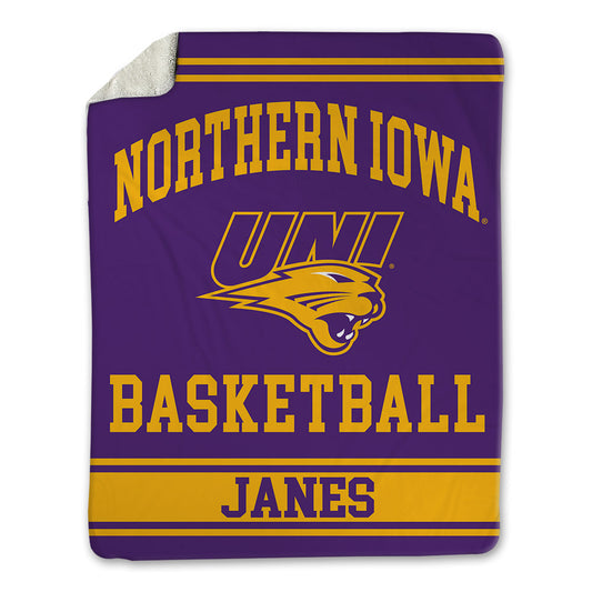 Northern Iowa - NCAA Women's Basketball : Kaylynn Janes - Blanket-0