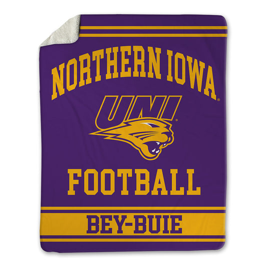 Northern Iowa - NCAA Football : Harrison Bey-Buie - Blanket-0