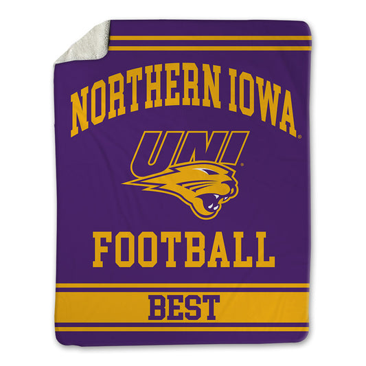 Northern Iowa - NCAA Football : Connor Best - Blanket-0