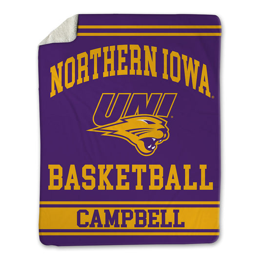 Northern Iowa - NCAA Men's Basketball : Trey Campbell - Blanket-0