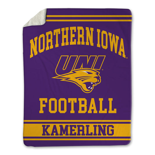 Northern Iowa - NCAA Football : Keean Kamerling - Blanket-0