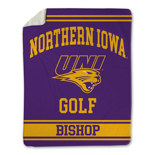 Northern Iowa - NCAA Men's Golf : Calen Bishop - Blanket-0