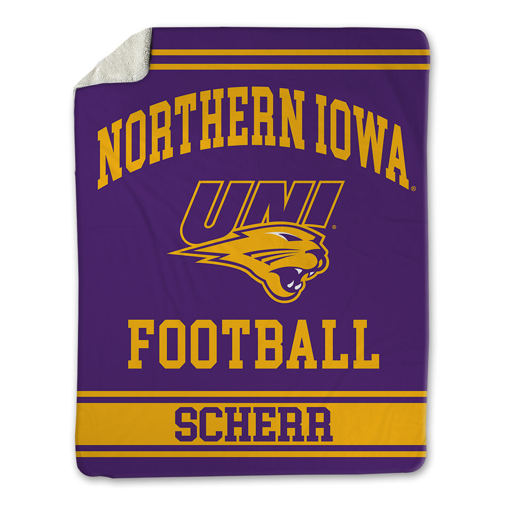 Northern Iowa - NCAA Football : Tom Scherr - Blanket-0