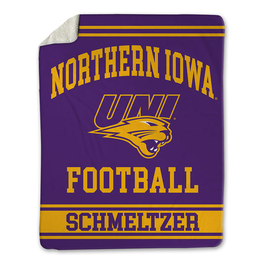 Northern Iowa - NCAA Football : Max Schmeltzer - Blanket-0