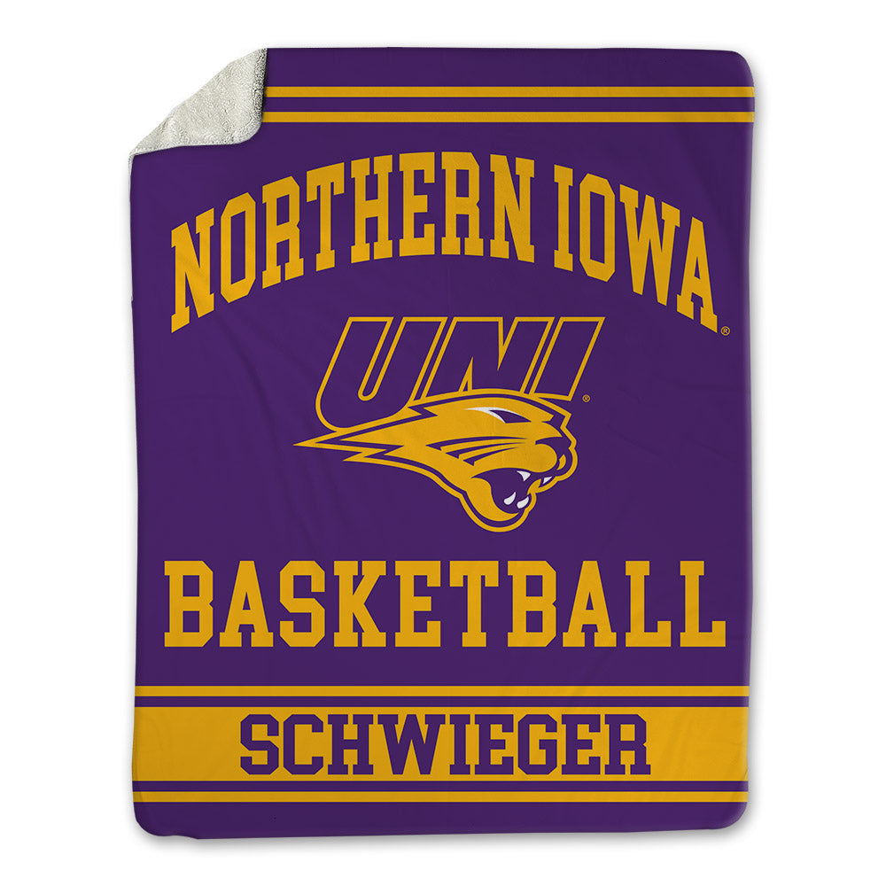 Northern Iowa - NCAA Men's Basketball : Ben Schwieger - Blanket-0