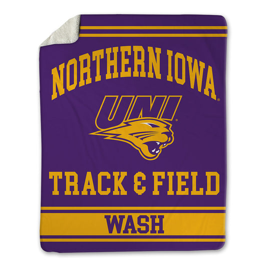 Northern Iowa - NCAA Men's Track & Field : Tory Wash - Blanket-0