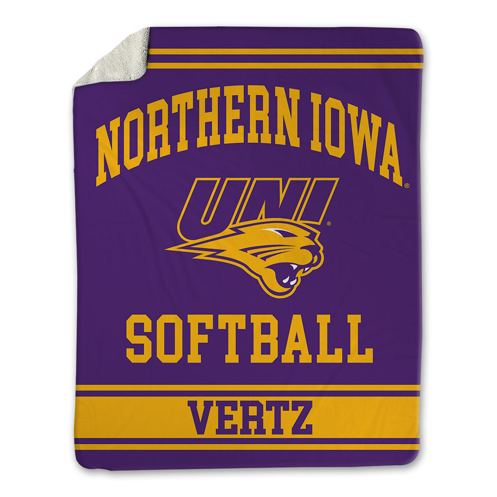 Northern Iowa - NCAA Softball : Morgan Vertz - Blanket-0