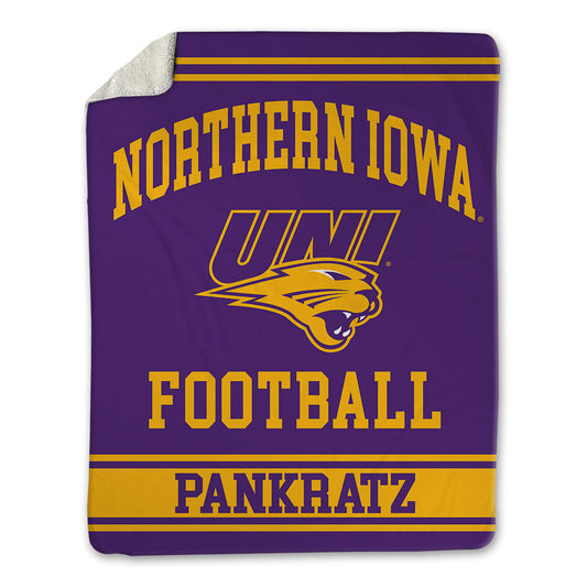 Northern Iowa - NCAA Football : Blake Pankratz - Blanket-0