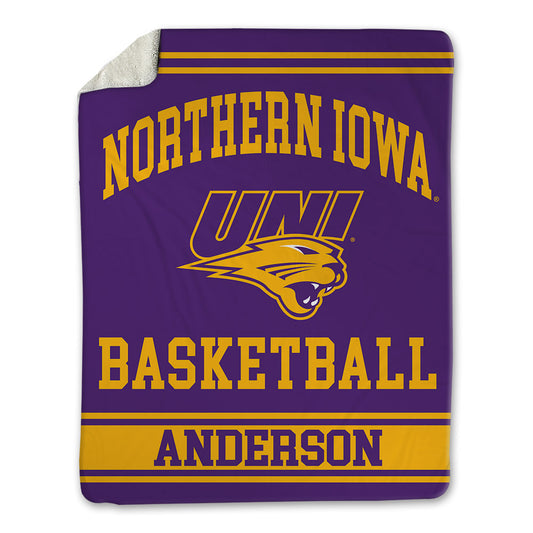 Northern Iowa - NCAA Men's Basketball : Tytan Anderson - Blanket-0